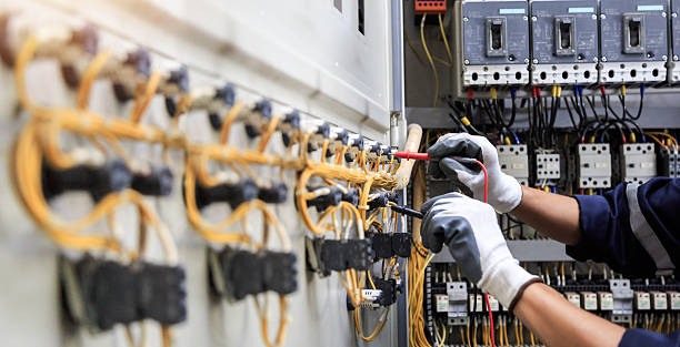 Professional Electrician technician working in Byron, GA
